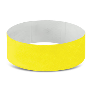 Agogo Tyvek Event Wrist Band (Neon Yellow)