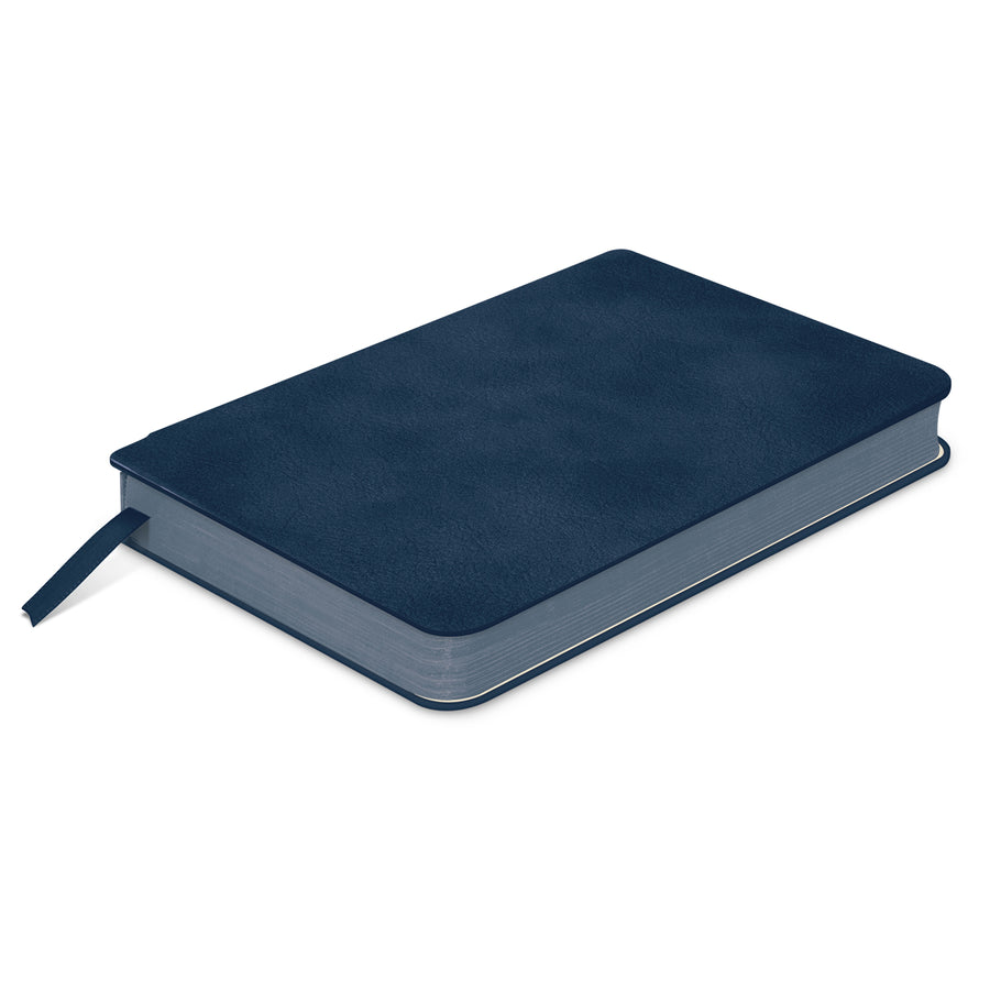 Linen Notebook - Small (Navy)