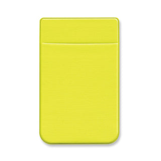 Agogo Lycra Phone Wallet - Heat Transfer (Yellow)