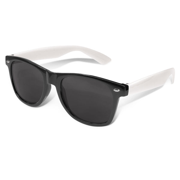 Coastal Premium Sunglasses - White Arms (Black)