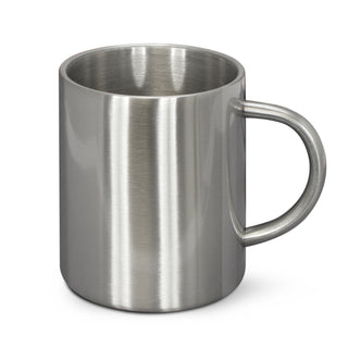 Agogo Thermax Coffee Mug (Silver)