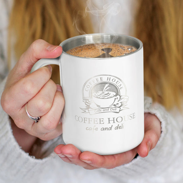 Summit Coffee Mug (Silver)