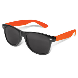 Agogo Malibu Premium Sunglasses - Black Frame (Orange)