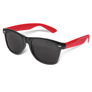 Agogo Malibu Premium Sunglasses - Black Frame (Red)