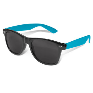 Agogo Malibu Premium Sunglasses - Black Frame (Light Blue)