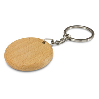 Agogo Artisan Key Ring - Round (Natural)