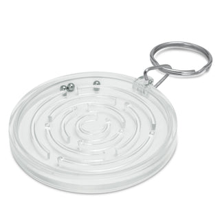 Agogo Puzzle Key Ring (White)