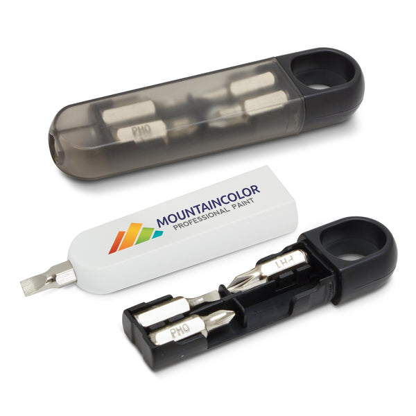 Compact Mini Screwdriver Set (Translucent Black)