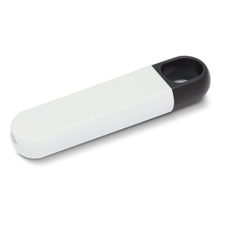 Compact Mini Screwdriver Set (Translucent Black) — White/Black