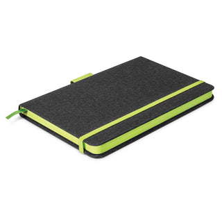 Agogo Meridian Notebook - Two Tone (Bright Green)