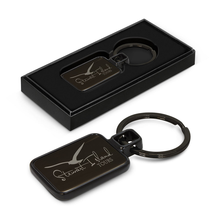 Astina Key Ring (Gunmetal/Black)