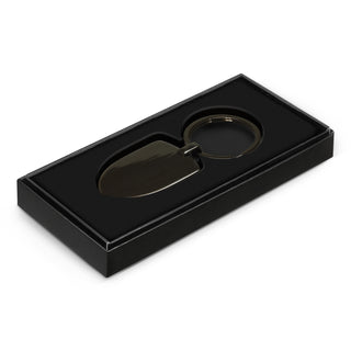 Cerato Key Ring (Gunmetal) — Gift Box