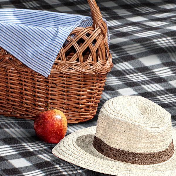 Prairie Picnic Blanket (Black/Grey)