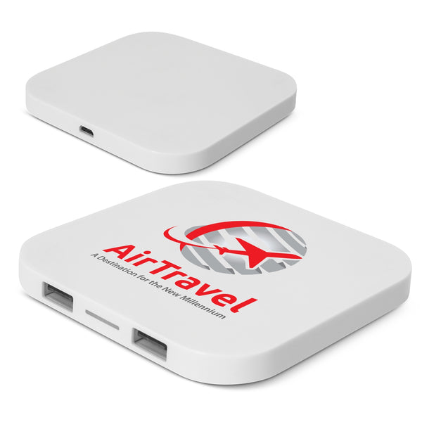 Vector Wireless Charging Hub (White)