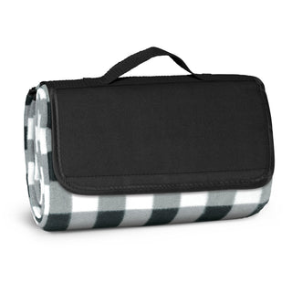 Agogo Alfresco Picnic Blanket (Black/White)