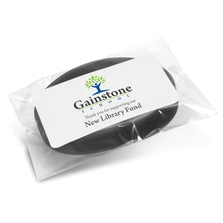 Silicone Silicone Wrist Band - Debossed (Clear) — Poly Bag with Label