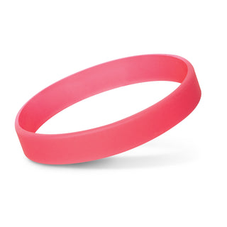 Agogo Silicone Wrist Band - Glow in the Dark (Red)