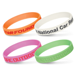 Glow Silicone Wrist Band - Glow in the Dark (Green) — Feature