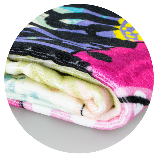 Picasso Beach Towel (White)