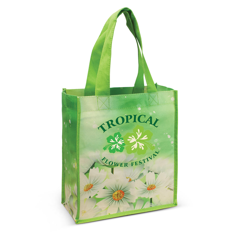 Trevi Cotton Tote Bag (Dark Green)