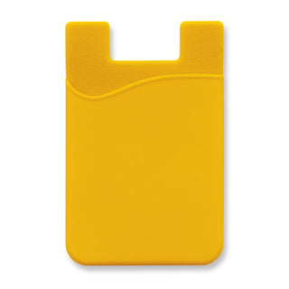 Agogo Silicone Phone Wallet - Full Colour (Yellow)