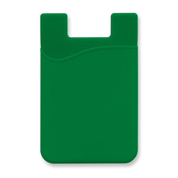Quartz Silicone Phone Wallet - Full Colour (Dark Green)