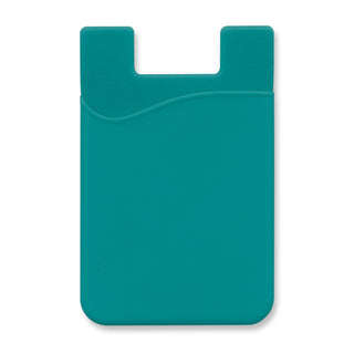 Agogo Silicone Phone Wallet - Full Colour (Teal)