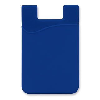 Agogo Silicone Phone Wallet - Indent (Dark Blue)