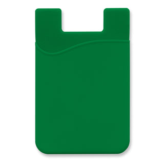 Agogo Silicone Phone Wallet - Indent (Dark Green)