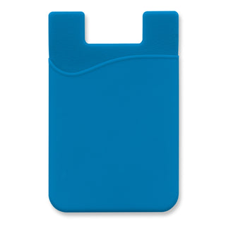 Agogo Silicone Phone Wallet - Indent (Light Blue)