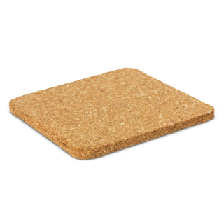 Cork Bark Cork Coaster - Square (Natural)