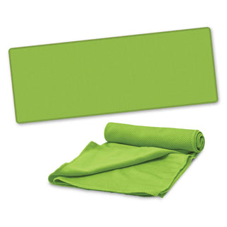 Printwear Active Cooling Towel - Pouch (Bright Green)