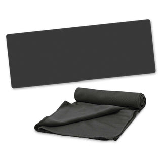 Printwear Active Cooling Towel - Pouch (Black)