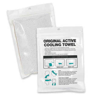 Arctic Cooling Towel - Pouch (Red) — Packaging