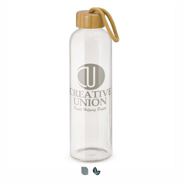 Kauri Glass Bottle (Black)