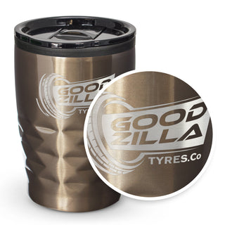 Forge Coffee Cup (Gunmetal) — Engraving