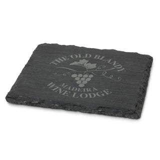 Agogo Slate Coaster - Single (Grey)