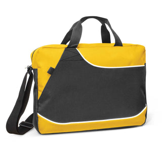 Printwear Centrix Conference Satchel (Yellow)