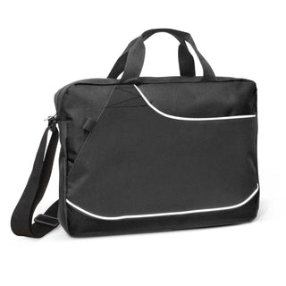 Printwear Centrix Conference Satchel (Black)