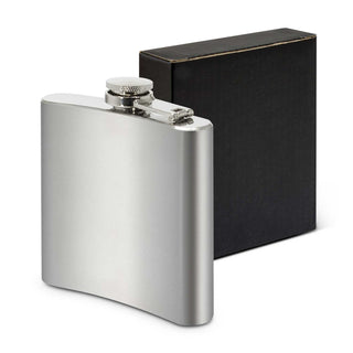 Creek Hip Flask (Silver) — Silver