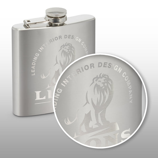 Creek Hip Flask (Silver)
