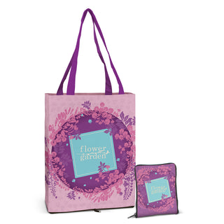 Printwear Dallas Compact Cotton Tote Bag (Purple)