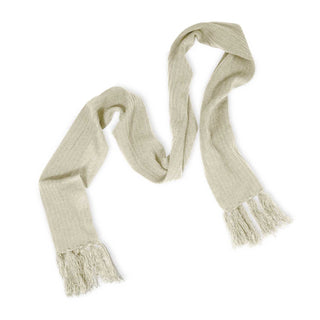 Printwear Nebraska Cable Knit Scarf (Stone)