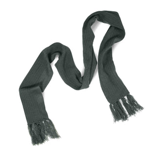 Printwear Nebraska Cable Knit Scarf (Charcoal)