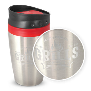 Kiln Coffee Cup (Orange) — Engraving