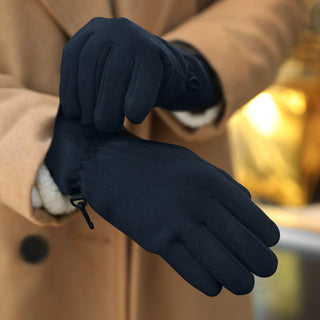 Printwear Seattle Fleece Gloves (Navy)