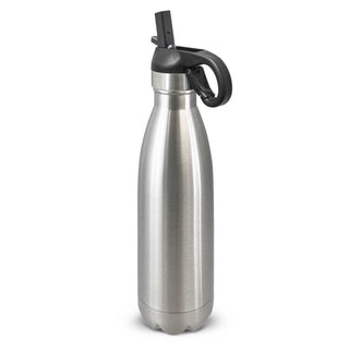 Agogo Mirage Steel Bottle - Flip Lid (Silver)