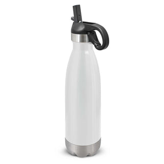 Agogo Mirage Steel Bottle - Flip Lid (White)