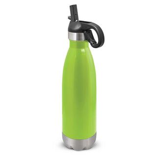 Agogo Mirage Steel Bottle - Flip Lid (Bright Green)