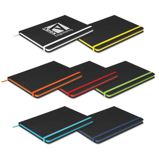 Agogo Omega Black Notebook (Royal Blue)